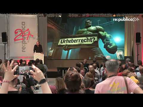 re:publica 2024: Joerg Heidrich - Digitales Freiwild? Das Urheberrecht in Zeiten der KI