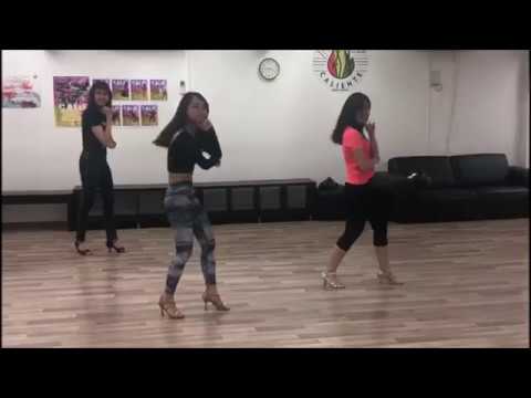 Caliente Dance Studio - Beginner Bachata Sensual Lady Shines Demo