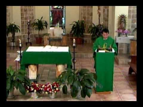 Holy Mass, October 14, 2012, Mission La Milagrosa, Archdiocese of Miami