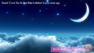 Baby Sleep Music ❤️ Bedtime Lullaby for Babies to Go to Sleep ❤️ Soothing Moon and Cloud Video