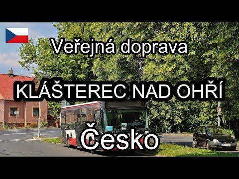 Klášterec nad Ohří, Česko. Veřejná doprava