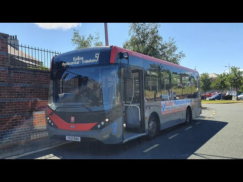 FAST DRIVING: Journey on Route 79A | YX21RUH - Gateshead Central: ADL E20D/ADL Enviro 200MMC