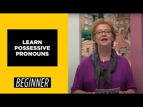 Beginner Level Learn Possessive Pronouns | English For You