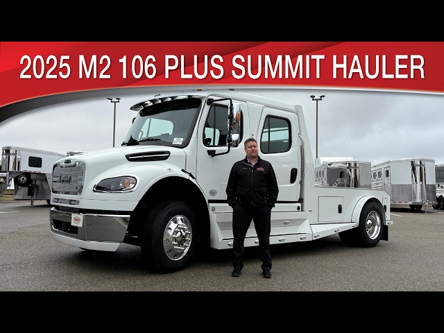 Preview image of 2025 Freightliner M2 106 Plus Summit Hauler youtube video