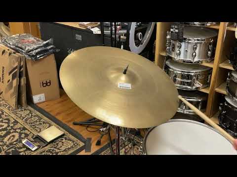 Zildjian VINTAGE A 20" Ride Cymbal 1957-1959 - 2263g image 7