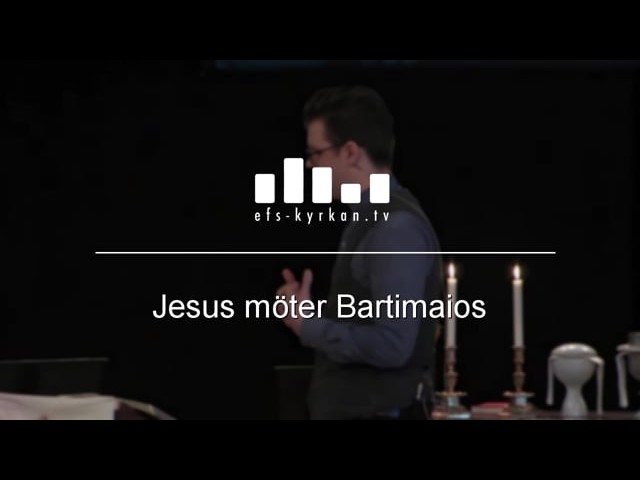 Jesus möter Bartimaios