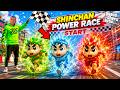 Shinchan S Elemental Power Race In GTA 5