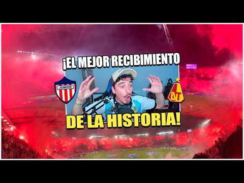 🇦🇷 ARGENTINE REACTS to the RECEPTION of JUNIOR vs DEPORTES TOLIMA | Final - Colombian League 🏆