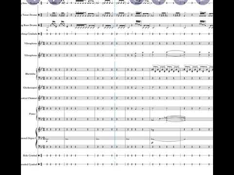 Bluecoats 2013 Battery and front Ensemble Transcription