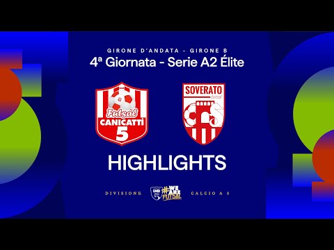 Atletico Canicattì-Soverato Futsal 2-2 | Goals and HL | Matchday 4 | Serie A2 Elite 2025/2026 - G...