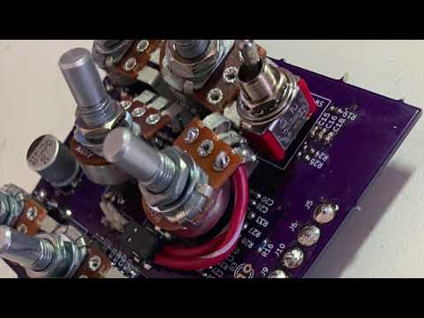 1WOOD Overdrive Pedal Design and Build