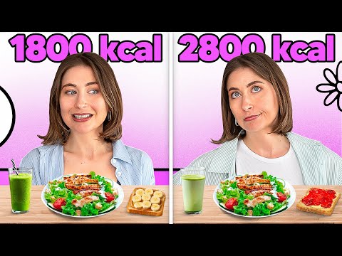 2 menus for losing weight: only one really works ‼️