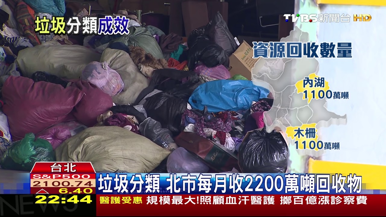 台灣垃圾分類率56.8% 高於美國歐盟