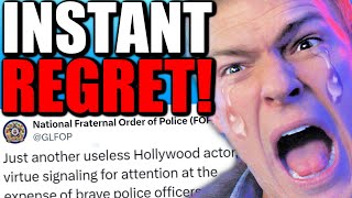 Woke Actor Has CRAZY MELTDOWN After THE POLICE Put Him in His Place! HILARIOUS BACKFIRE!