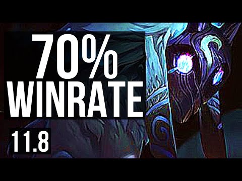 KINDRED vs XIN ZHAO (JUNGLE) | 70% winrate, 15/2/10, Legendary | EUW Grandmaster | v11.8