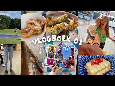 ONLiNE STUDY & TEMU UNBOXiNG & SHOPPEN iN UTRECHT || vlogboek 61 || famderooij