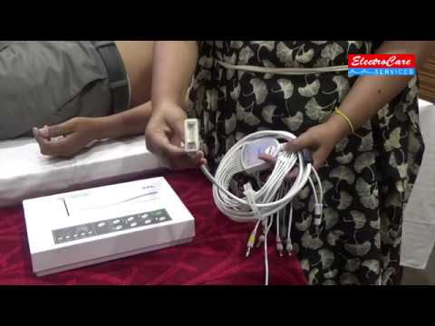 Bpl cardiart 7108 ecg machine, resting, number of channels: ...