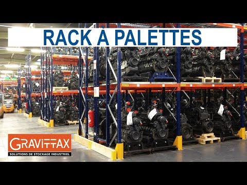 Rayonnage statique robuste et facile à installer pour palettes_3