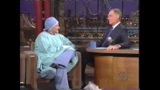 Robin Williams on Letterman Post Surgery 2000