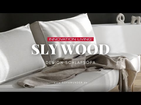 Innovation® SLY WOOD Schlafsofa - Ein Schlafsofa Klassiker aus Eichenholz | Sofawunder.de