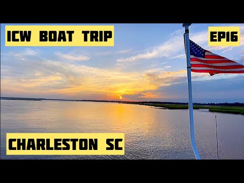 Solo ICW Boat Trip - NY to Florida ep16 Charleston SC