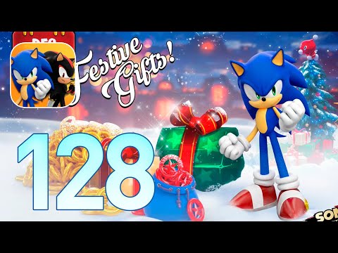 Sonic Forces: Gameplay Walkthrough Part 128 - Festive Gifts! (iOS, Android)