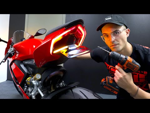 Do You DARE to Work on a Ducati? Tail Tidy Install