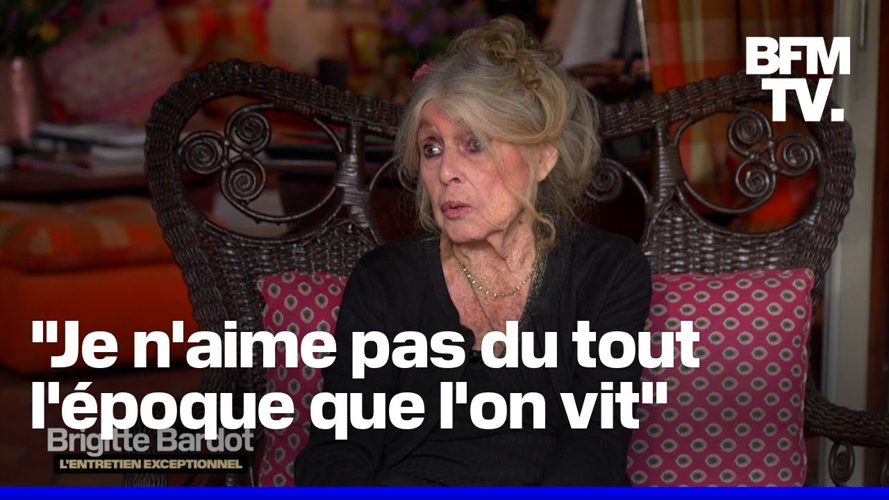 Chasse à courre, le droit des animaux, Me Too: l'interview de Brigitte Bardot en intégralité
