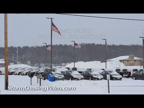 1/1/2015 Rice Lake, WI First Snow of 2015