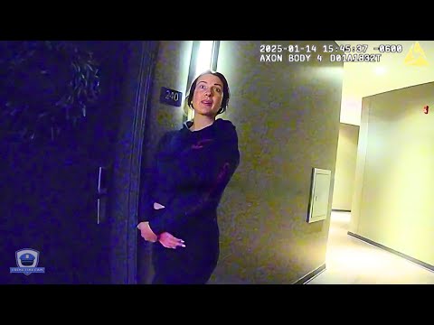 Police Surprise Psycho Girlfriend at Boyfriends Door, Ends Terribly