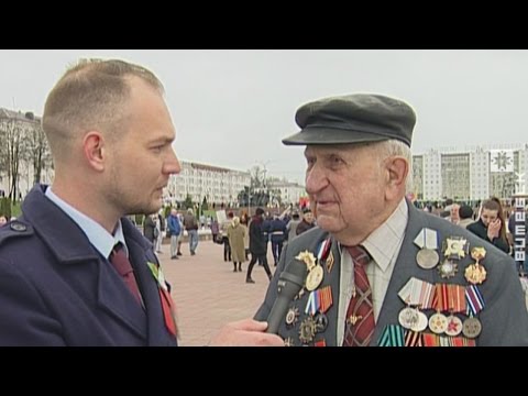 Віцебск сустрэў 72 гадавіну Вялікай Перамогі (10.05.2017)