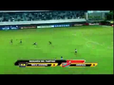 Boca Juniors 2 - 0 Arsenal de Sarandí Copa Libertadores 2012