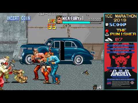 Arcade 1CC Marathon 2019 - The Punisher by Scoop