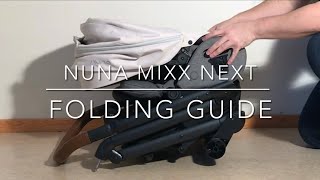 Nuna Mixx Next Folding Guide