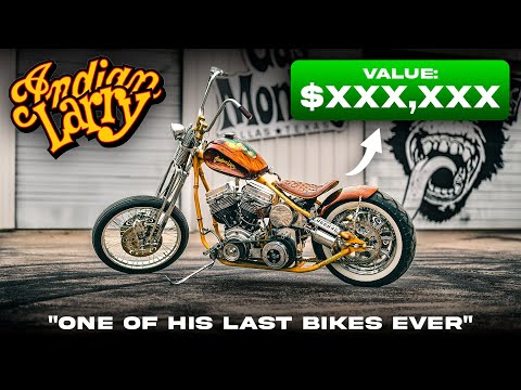 FOUND: Rare Chopper Built by Motorcycle Legend Indian Larry
