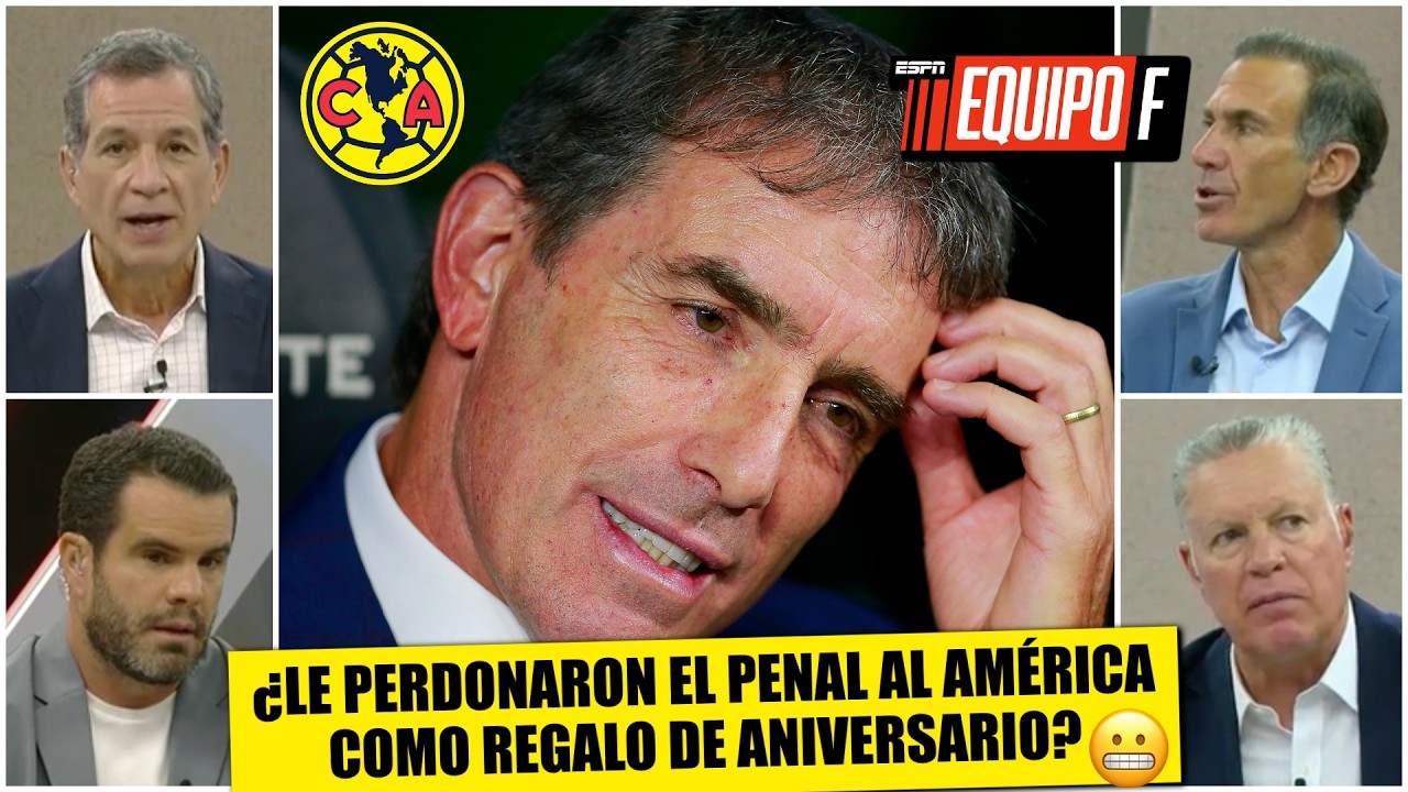 AMÉRICA Y EL PENAL NO MARCADO vs. RAYADOS ¿Fue un REGALO de ANIVERSARIO del ARBITRAJE? | Equipo F