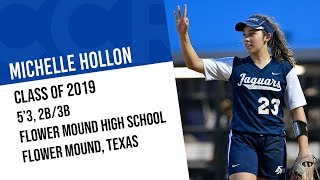Michelle Hollon, 5'3, 2B/3B, Class of 2019, Flower Mound High School (Flower Mound, Texas)