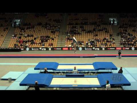 KIERATH Eva (AUS) - 2015 Trampoline Worlds - Qualification TR Routine 1