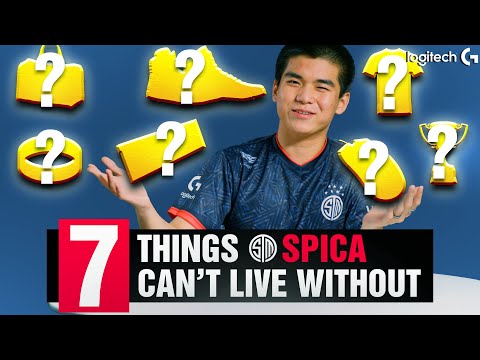 7 THINGS TSM SPICA CAN'T LIVE WITHOUT! • TSM LEAGUE OF LEGENDS