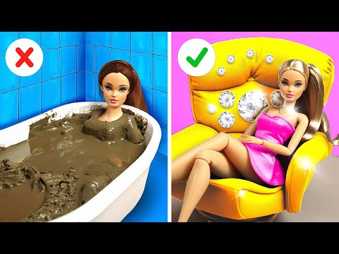 Relooking extrême de poupée riche VS pauvre! 💋 Qui va gagner le concours de relooking?