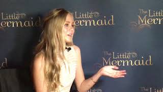 Loreto Peralta star of The Little Mermaid now in theaters! video