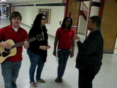 Ambassadors, Bloomingdale High School Singing Valentines to Students 021210
