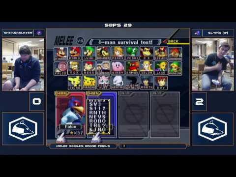 S@PS 29 Melee Singles - Arc Tres (Jigglypuff/Samus/Ice Climbers) vs Slypig (Falco) - Grand Finals