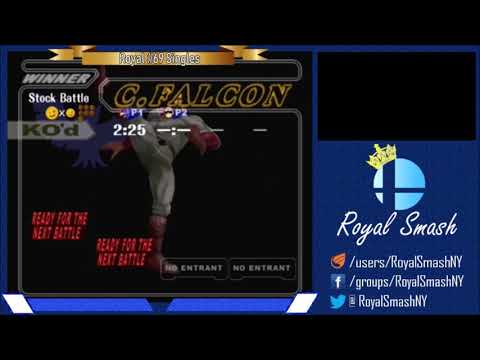 Royal Smash 69 Losers R3- A Minor Threat (C. Falcon) vs Keychain (Blue Falco)