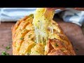 Cheese and Garlic Crack Bread (Pull Apart Bread)