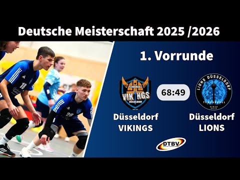 Deutsche Meisterschaft 2026 – Düsseldorf VIKINGS  vs. Düsseldorf LIONS– 1st matchday