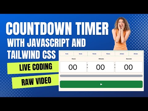 Build A Countdown Timer With Tailwind Css Javascript