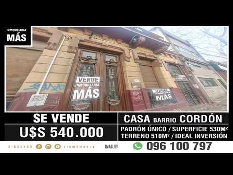 Video de YouTube - Terreno Venta Padrón Único Cordón Montevideo iMas.uy MA *