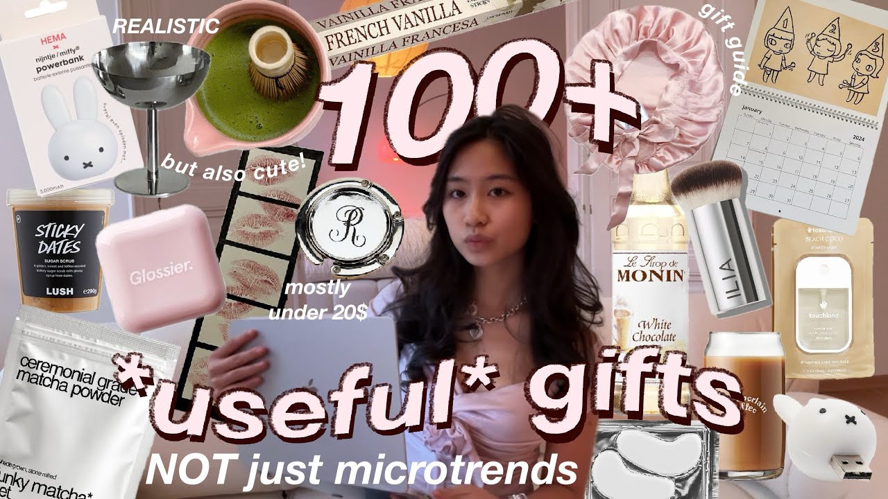 100+ christmas gifts UNDER 20$ ☆ wishlist you will ACTUALLY use (ultimate aesthetic gift guide)