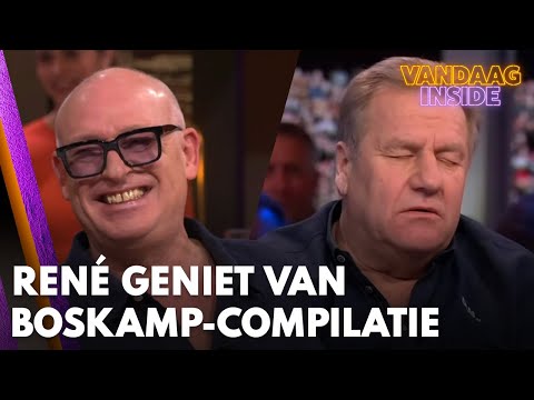 René heeft op bankie naar Boskamp-compilatie gekeken: ‘Dat is echt héél leuk!’ | VANDAAG INSIDE